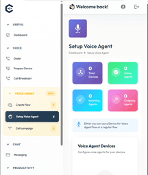 Agent setup